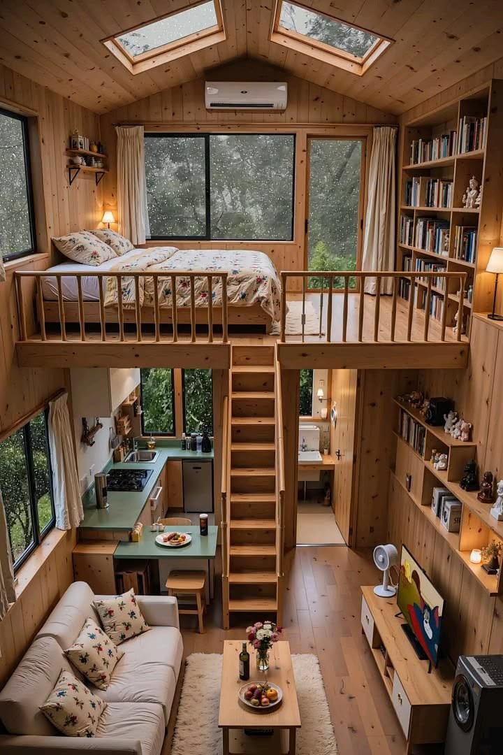 Tiny house ve bungalov konsept görseli 42